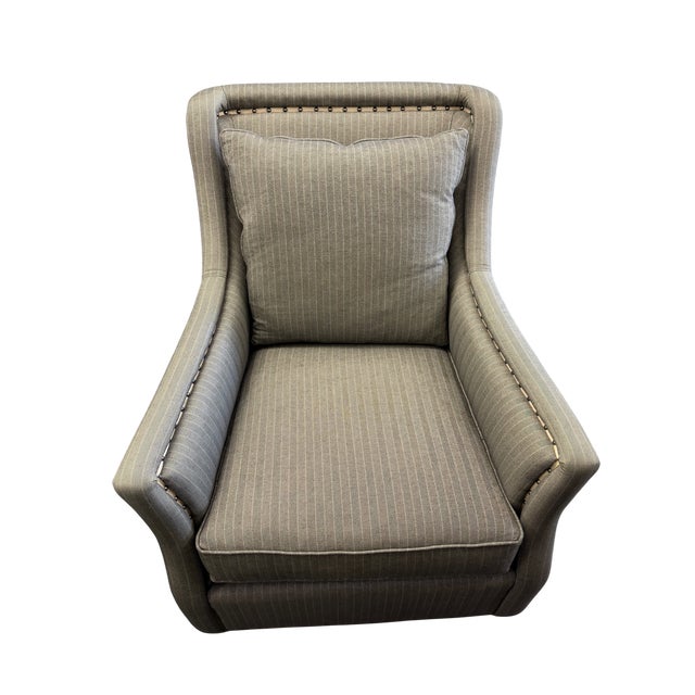 Wood C R Laine Marcoux Swivel Chair - A Pair For Sale - Image 7 of 10