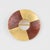 Contemporary Yves Saint Laurent YSL Gilded and Resin Donut Brooch For Sale - Image 3 of 7