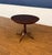 Traditional Round Walnut Occasional Table by Leighton Hall - Showroom Sample For Sale - Image 10 of 10