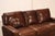 Brown Soft Line Pair of 'Energia' Leather Power Reclining Sofas For Sale - Image 8 of 18