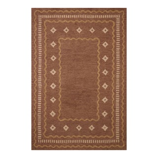 Chris Loves Julia x Loloi Alfie Clay / Spice 2'-3" x 3'-9" Accent Rug For Sale