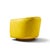 Yellow Milo Baughman for Thayer Coggin Mid Century Tufted Swivel Lounge Chairs - Pair For Sale - Image 8 of 13