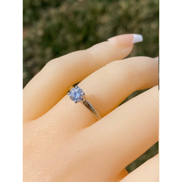 The Sumner Street: Ladies 14K Two Tone 0.50 CTW Diamond Engagement Ring For Sale - Image 10 of 10