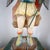 Weathered 19th Century Antique Wood Archangel Michael Primitive Religious Figurine For Sale In Boston - Image 6 of 14