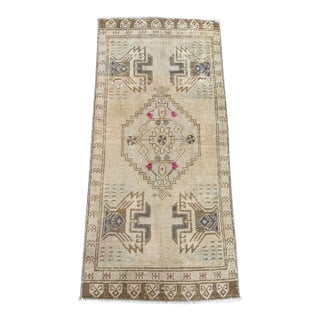Turkish Yastik Rug 1'9" x 3'7" For Sale