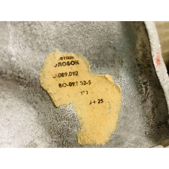 Green Vintage Metal Bear Nursery Wall Sconce, USSR, 1990s For Sale - Image 8 of 9