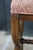 Antique English Regency Mahogany X Frame Paisley Tufted Ottoman Stool Bench For Sale - Image 10 of 18