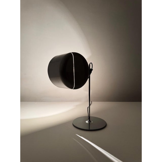 Vintage Italian Coupé Table Lamp by Joe Colombo for Oluce, 1970s For Sale - Image 9 of 14