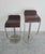 Wood Vintage Lem Bar Stools in Steel and Wood Seats, 2000 For Sale - Image 7 of 10
