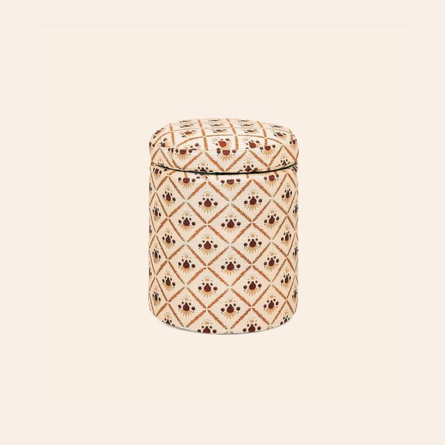 Dusky Pink Aurora Ottoman by Ceraudo For Sale - Image 6 of 6