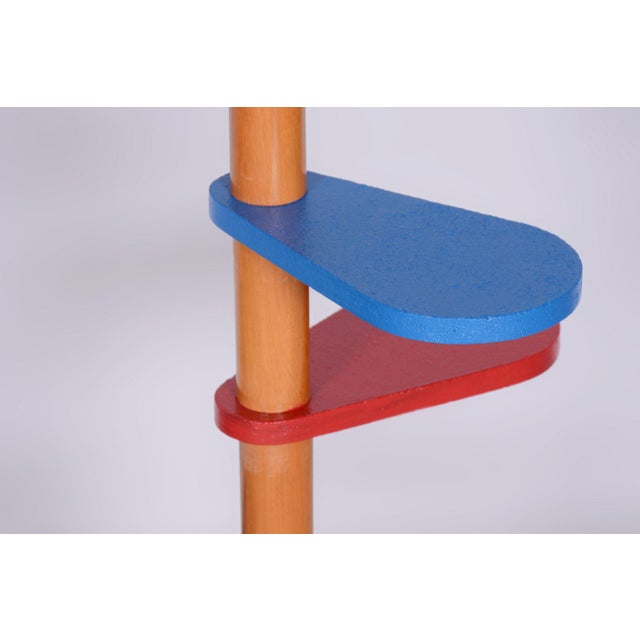 Mid-Century Flower Stand in Beech, 1950s For Sale - Image 6 of 9