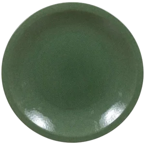 Chinese Vintage Celadon Ceramic Charger Plate from the 1980s