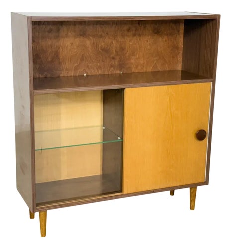 Mid-Century Modern Cabinet in Oak