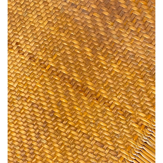 Set of Rocking Chairs in Lacquered Wood and Straw, 1960s For Sale - Image 18 of 18