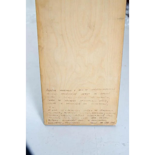 Veneer Image of Church Tower, 1960s For Sale - Image 6 of 13