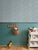 Paper Bronte Ribbon Maze Traditional Wallpaper – Indigo Blue Double Roll For Sale - Image 7 of 8