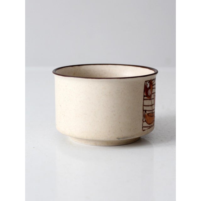 Vintage Japanese Otagiri Style Stoneware Mug For Sale - Image 4 of 9