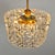 Mid-Century Facet Glass Chandelier from Kinkeldey, 1960s, in Very Good conditions. Designed 1960 to 1969 This piece has an...