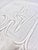 Antique French Heavy Linen Sheet, Mf Monogram, Hand Embroidered, Center Seam, Circa 1900 For Sale In Philadelphia - Image 6 of 11