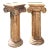 Carved Wood Ionic Column Pedestals For Sale
