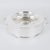 French silversmith Ercuis designed this spectacular modernist silver plate and crystal caviar serving bowl, dish, or...