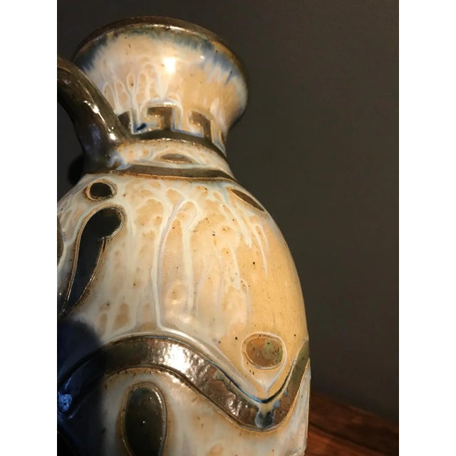 Belgian Stoneware Vase by Antoine Dubois, 1950s, in Very Good conditions. Designed 1950 to 1959 This piece has an...