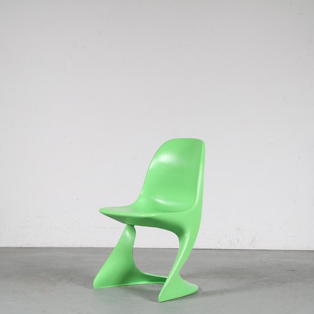 German Casalino Chair in Green by Alexander Begge for Casala For Sale - Image 11 of 11