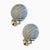 Blue Swirl Rods Murano Glass Wall Sconces by Simoeng, Set of 2 For Sale - Image 9 of 9