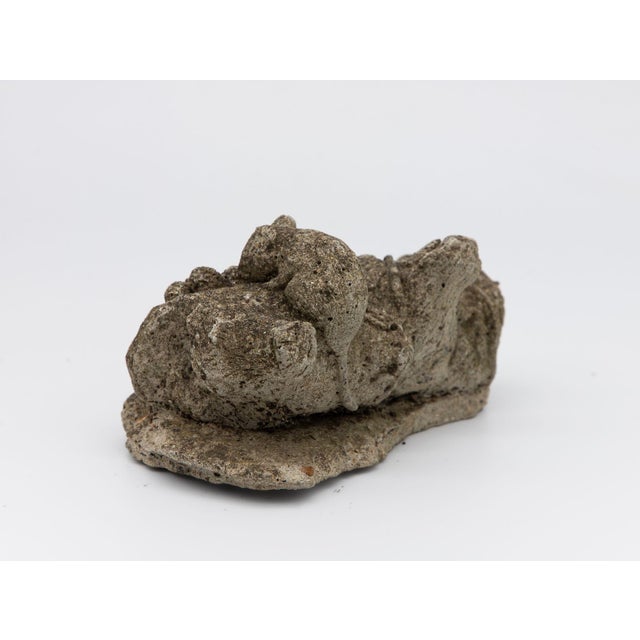 1960s Reconstituted Stone Family of Mice Garden Ornament, England 20th C. For Sale - Image 5 of 8
