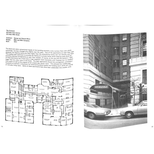 "Apartments for the Affluent: A Historical Survey of Buildings in New York" 1975 Alpern, Andrew For Sale - Image 10 of 10