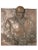 1980s Unknown, German Expressionist Bronze Relief Plaque Mans Best Friend, a Man and His Dog, 1985 For Sale - Image 5 of 13