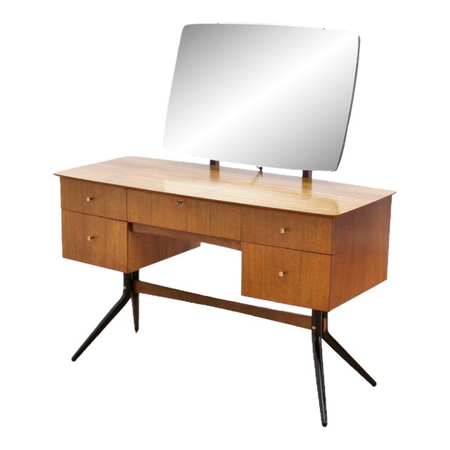 1950s Mid Century Vanity by Wrighton Furniture For Sale