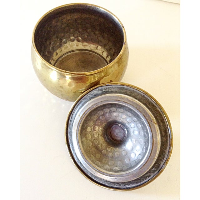 Hand Brass Cream and Sugar Pair Chairish