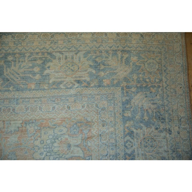 Vintage Distressed Mahal Carpet - 10'5" x 13'9" For Sale - Image 11 of 13