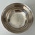Classic vintage silver-plated serving bowl by Wallace, featuring a simple rounded form, gently flared rim, and four...