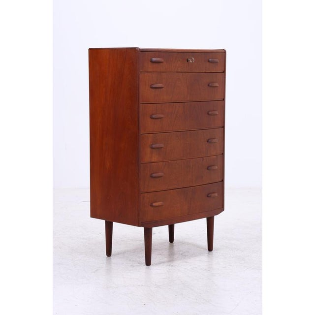 Mid-Century Teak Chest of 6 Drawers For Sale - Image 11 of 13
