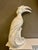 A tall porcelain and 24k gold gilt tropical bird by Italian company Ahura. Signed at base, good size and form. Condition...