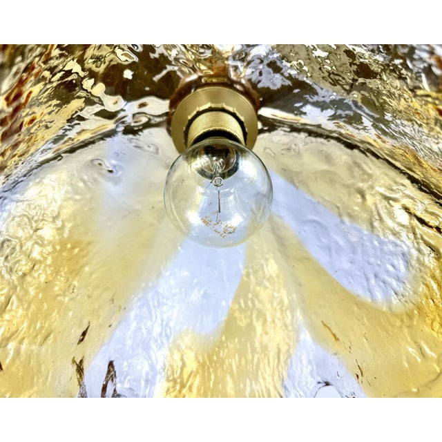 1970s Murano Glass Pendant Lamp by Carlo Nason for Mazzega, Italy, 1970s For Sale - Image 5 of 9