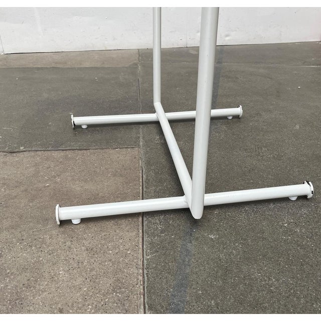 Vintage Postmodern Minimalist Metal Coat Rack For Sale - Image 17 of 18