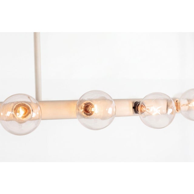 Metal Alvin Lustig Ring Chandelier for Lightolier, C. 1960 For Sale - Image 7 of 8