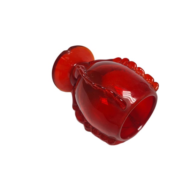 Vase by J. Słuczan-Orkusz for Cracow Institute for Glassworks, Poland, 1970s For Sale - Image 6 of 18