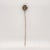 Traditional Vintage Antique Edwardian 10 Karat Gold & Diamond Love Knot Stick Pin For Sale - Image 3 of 6