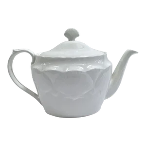 Vintage Bone China Seashell Teapot