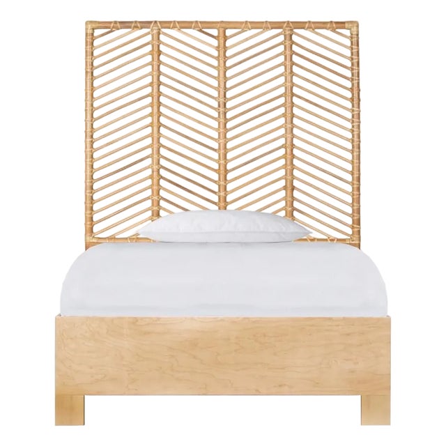 Liam Platform Bed Twin Extra Long - Natural For Sale
