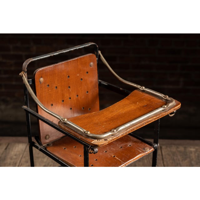 Early 20th Century Salesman Sample Collapsible High Chair For Sale - Image 9 of 12