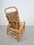Vintage Extendable Garden Deck Chair in Rattan, 1960 For Sale - Image 10 of 18