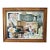 What a Girl Wants Contemporary Handmade Vintage Paper Collage Framed Under Glass For Sale