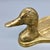 Vintage Brass Mallard Duck Valet Tray — Figural Desk Accessory For Sale - Image 4 of 9