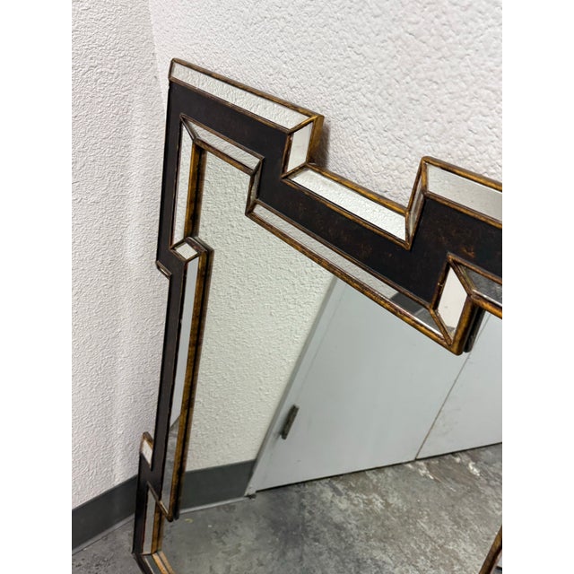 Art Deco Revival Style Custom Design Wall Mirror For Sale - Image 11 of 12