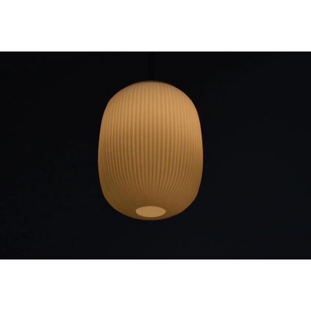 1950s Mid-Century Glass Pendant, 1950s For Sale - Image 5 of 7